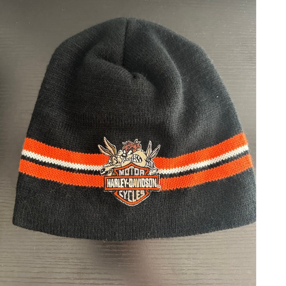 Vintage Harley Davidson Looney Tunes Beanie 90s